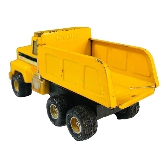NYLINT Dump Truck Yellow Made In Korea Vintage - Picture 5 of 7